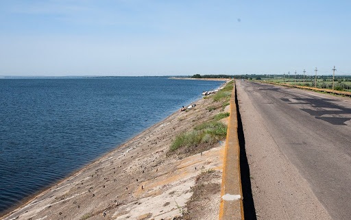 Каховское водохранилище фото